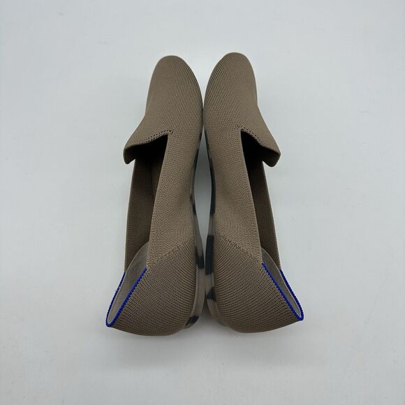 Rothy’s The Loafer Women’s Size 10.5 Portobello Brown Knit Loafer Slip On EUC - Picture 9 of 16